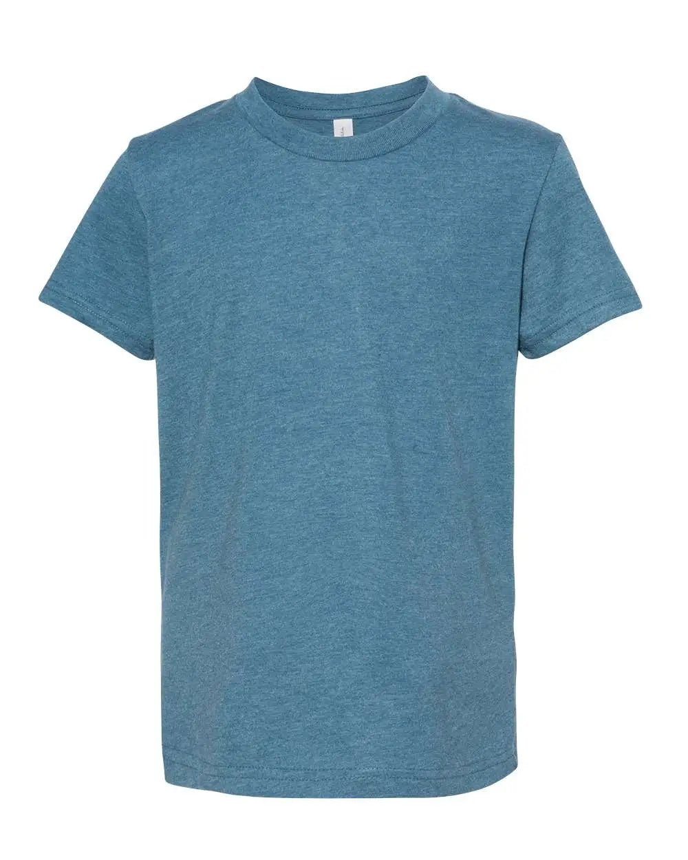 Bella + Canvas 3001ycvc Youth Cvc Jersey Tee - Heather Deep Teal