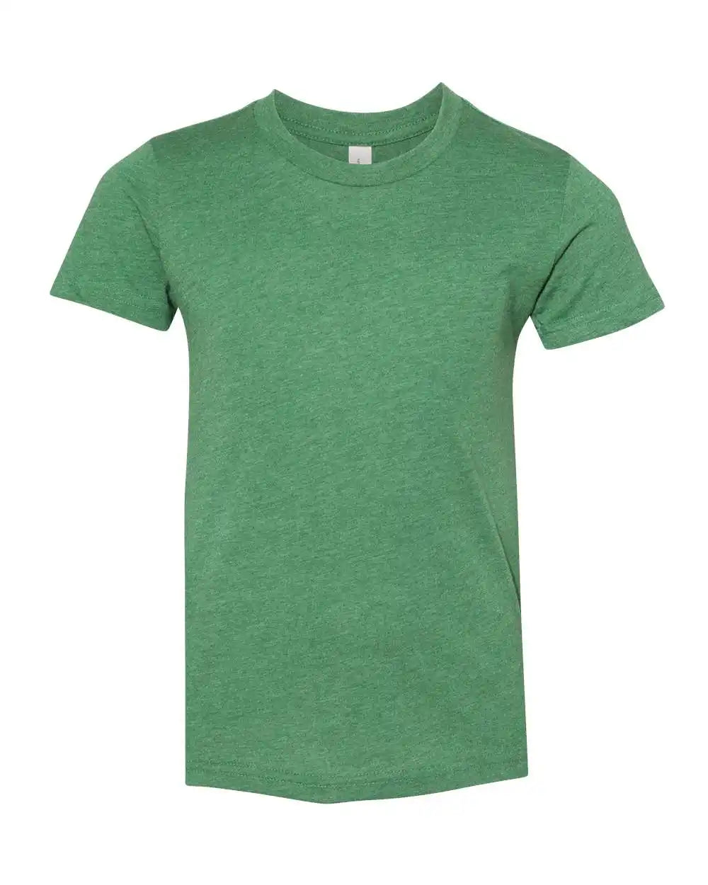 Bella + Canvas 3001ycvc Youth Cvc Jersey Tee - Heather Grass Green - s