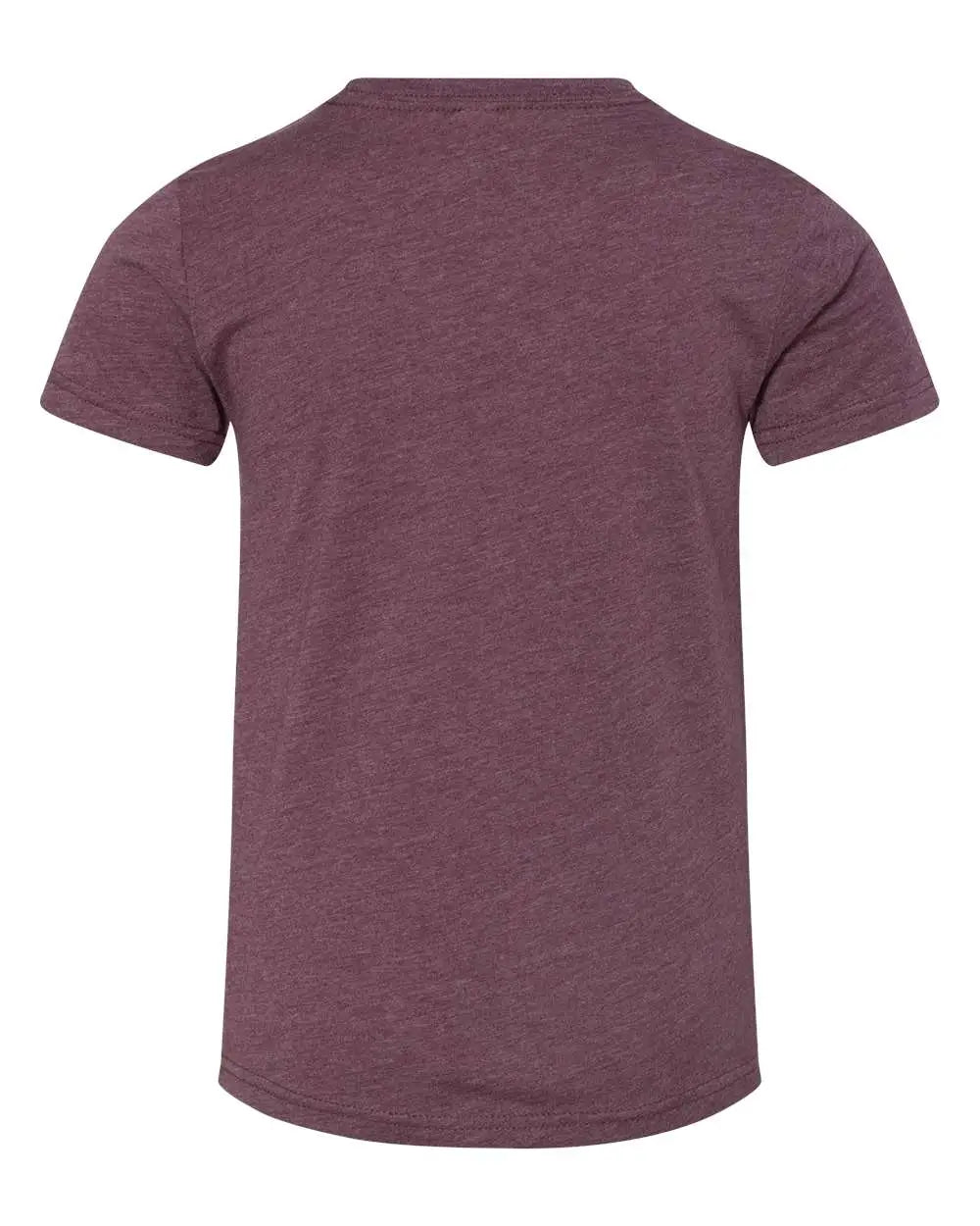 Bella + Canvas 3001ycvc Youth Cvc Jersey Tee - Heather Maroon