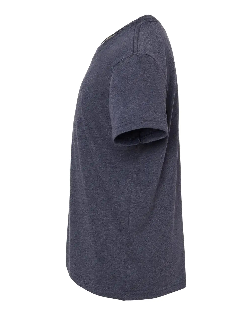 Bella + Canvas 3001ycvc Youth Cvc Jersey Tee - Heather Midnight Navy