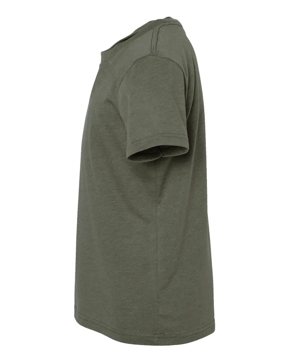 Bella + Canvas 3001ycvc Youth Cvc Jersey Tee - Heather Military Green