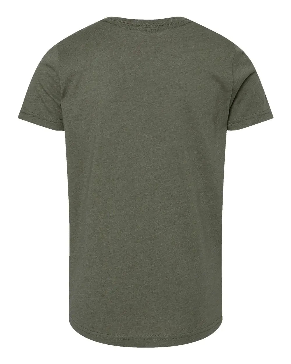 Bella + Canvas 3001ycvc Youth Cvc Jersey Tee - Heather Military Green