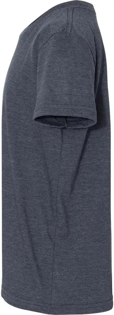 Bella + Canvas 3001ycvc Youth Cvc Jersey Tee - Heather Navy