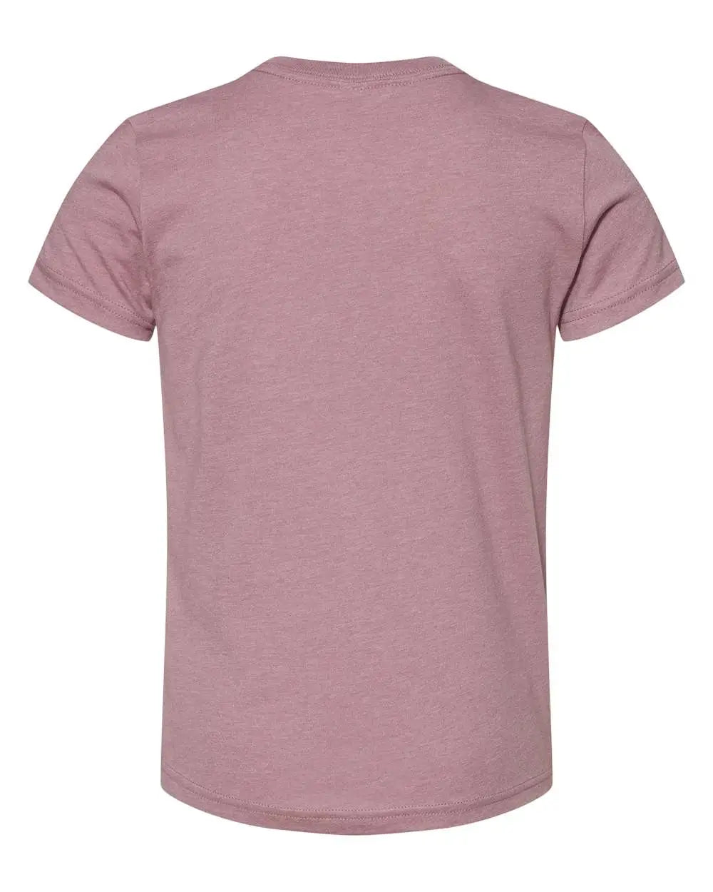 Bella + Canvas 3001ycvc Youth Cvc Jersey Tee - Heather Orchid