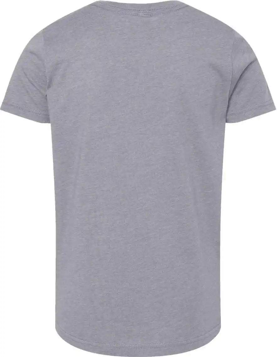 Bella + Canvas 3001ycvc Youth Cvc Jersey Tee Heather Storm