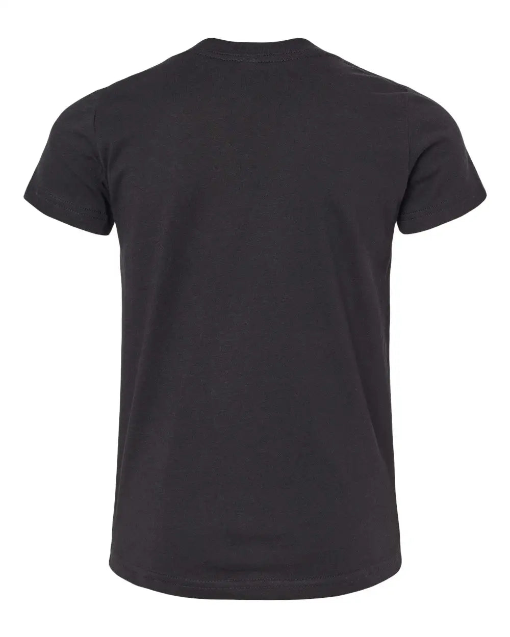 Bella + Canvas 3001ycvc Youth Cvc Jersey Tee - Solid Black Blend