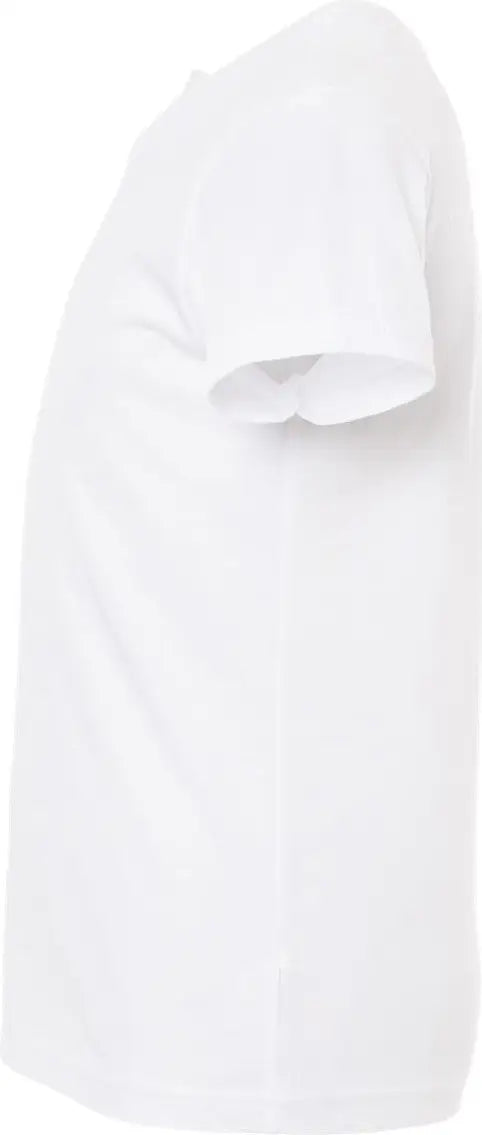 Bella + Canvas 3001ycvc Youth Cvc Jersey Tee - Solid White Blend