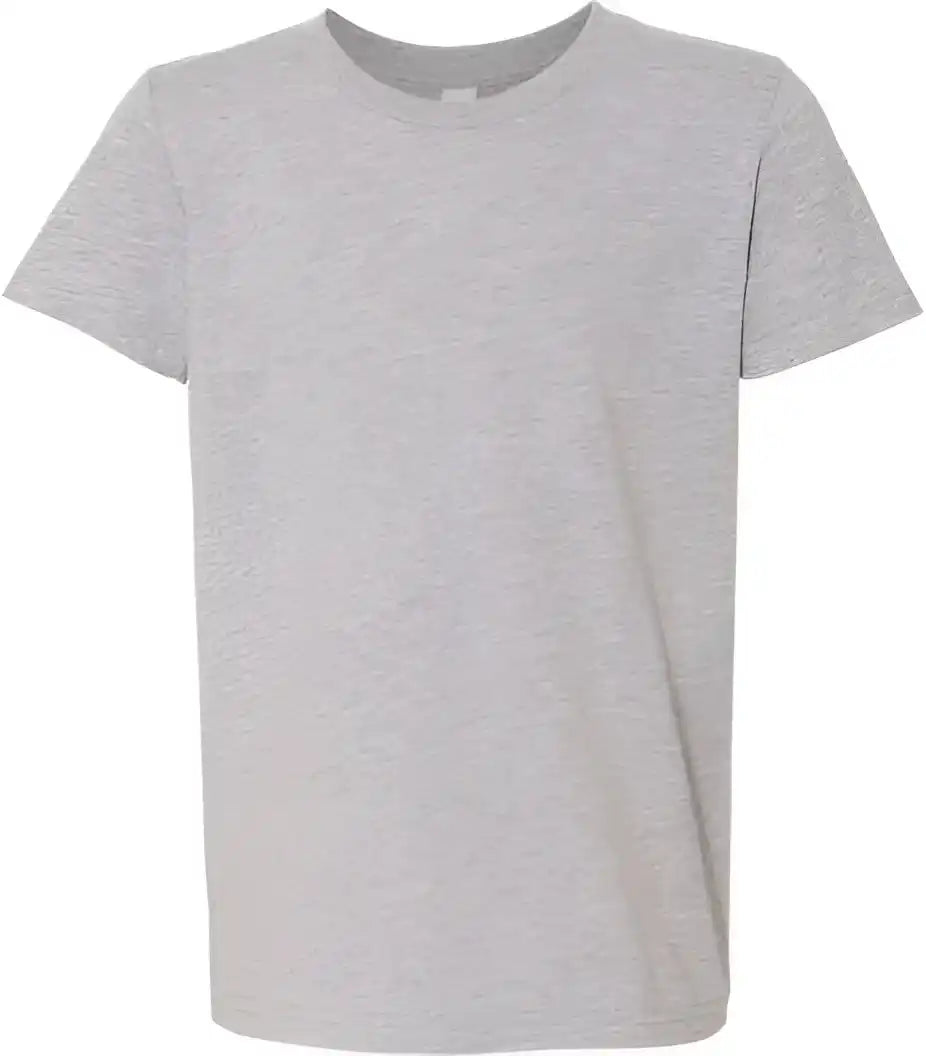 Bella + Canvas 3001ycvc Youth Cvc Unisex Jersey Tee Athletic Heather
