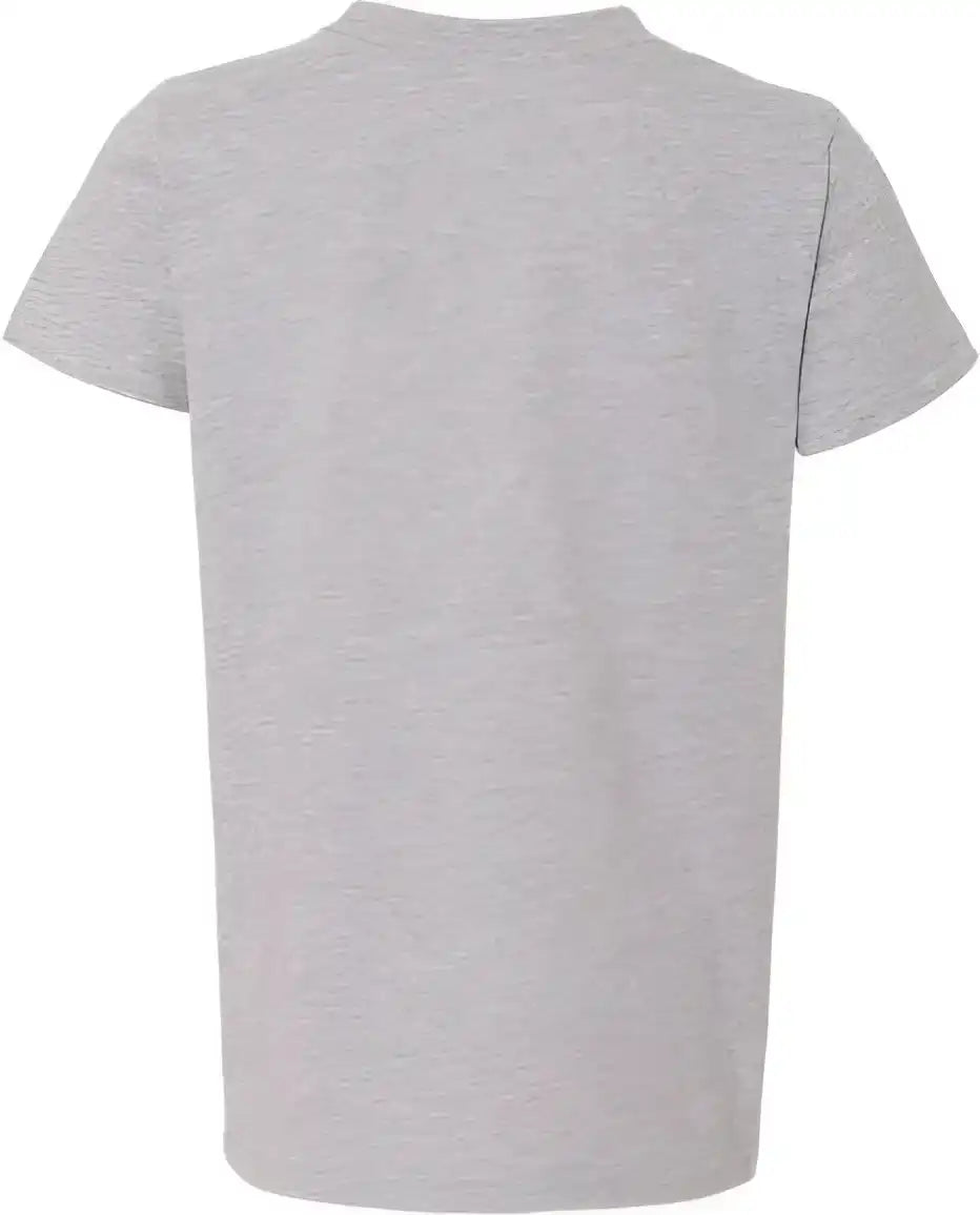 Bella + Canvas 3001ycvc Youth Cvc Unisex Jersey Tee Athletic Heather
