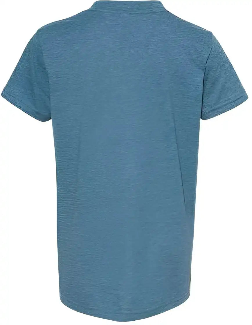 Bella + Canvas 3001ycvc Youth Cvc Unisex Jersey Tee Heather Deep Teal