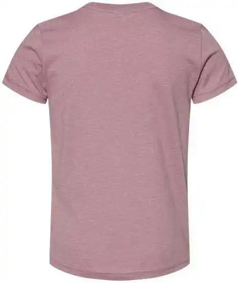 Bella + Canvas 3001ycvc Youth Cvc Unisex Jersey Tee Heather Orchid