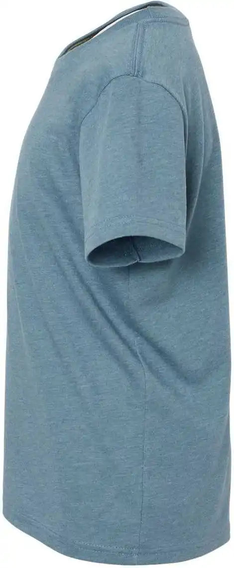 Bella + Canvas 3001ycvc Youth Cvc Unisex Jersey Tee - Heather Slate
