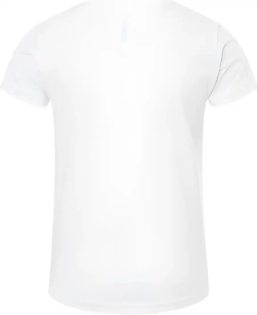 Bella + Canvas 3001ycvc Youth Cvc Unisex Jersey Tee - Solid White Blend