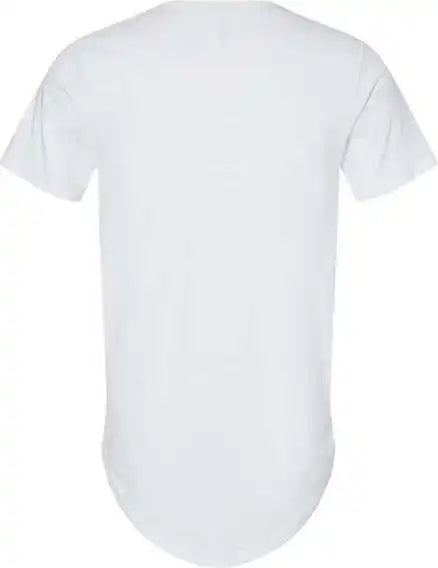Bella + Canvas 3003 Jersey Curved Hem Tee White