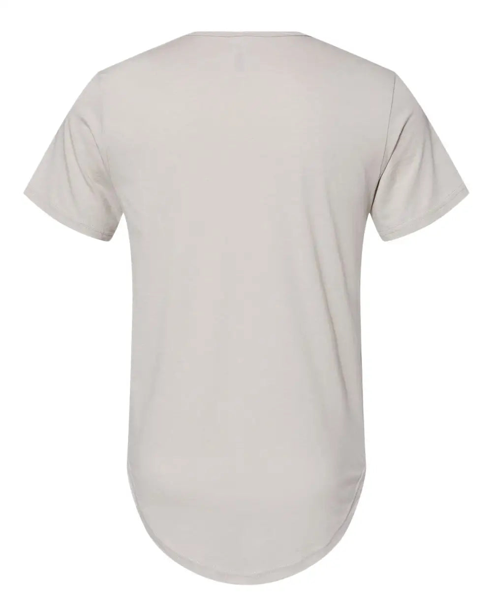 Bella + Canvas 3003c Jersey Curved Hem Tee - 3003 - Heather Cool Gray
