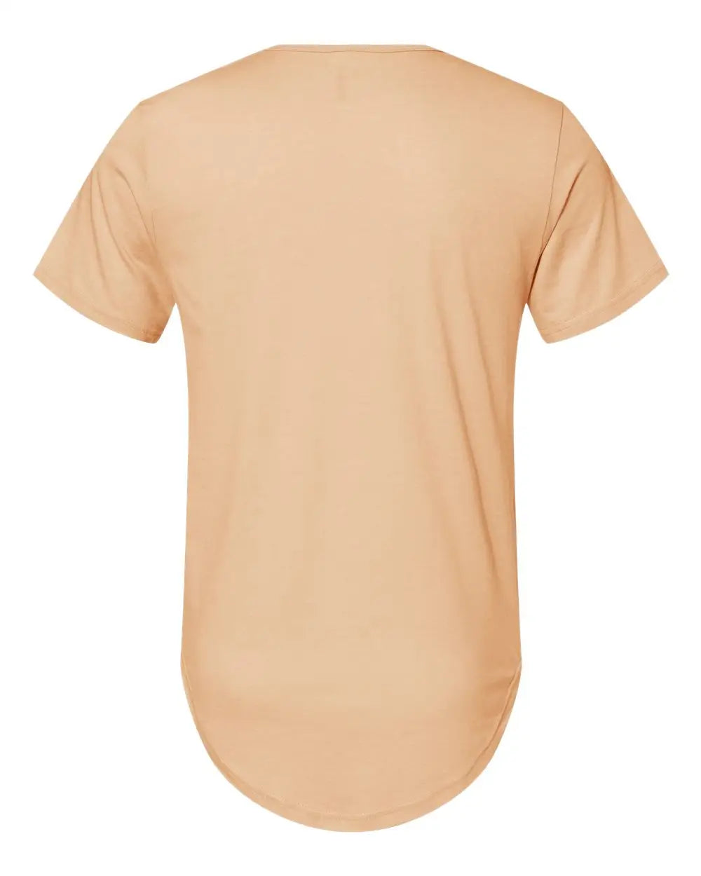 Bella + Canvas 3003c Jersey Curved Hem Tee - 3003 - Heather Sand Dune