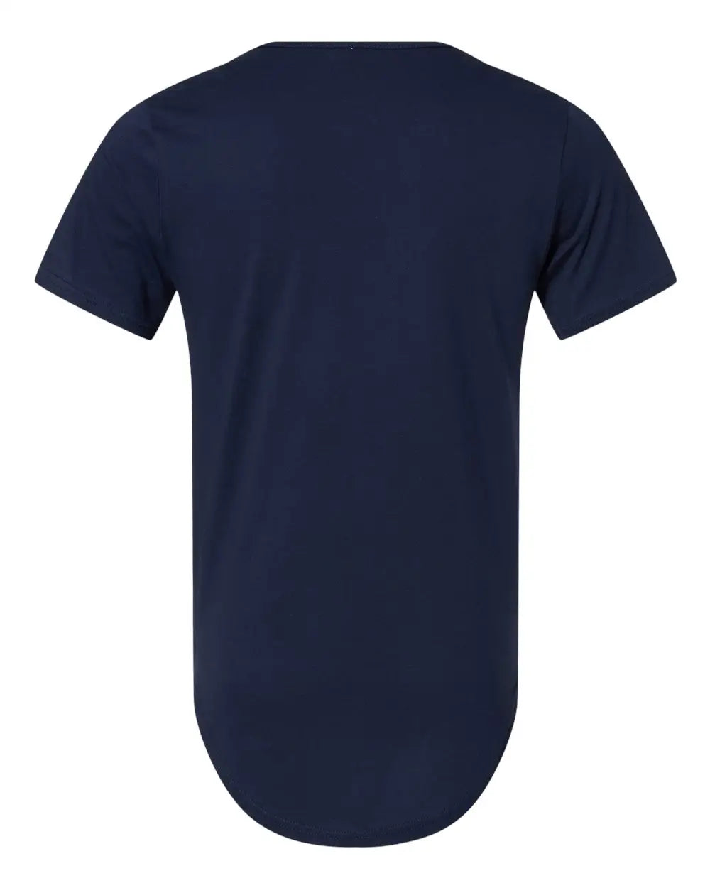 Bella + Canvas 3003c Jersey Curved Hem Tee - 3003 - Navy - Adult s