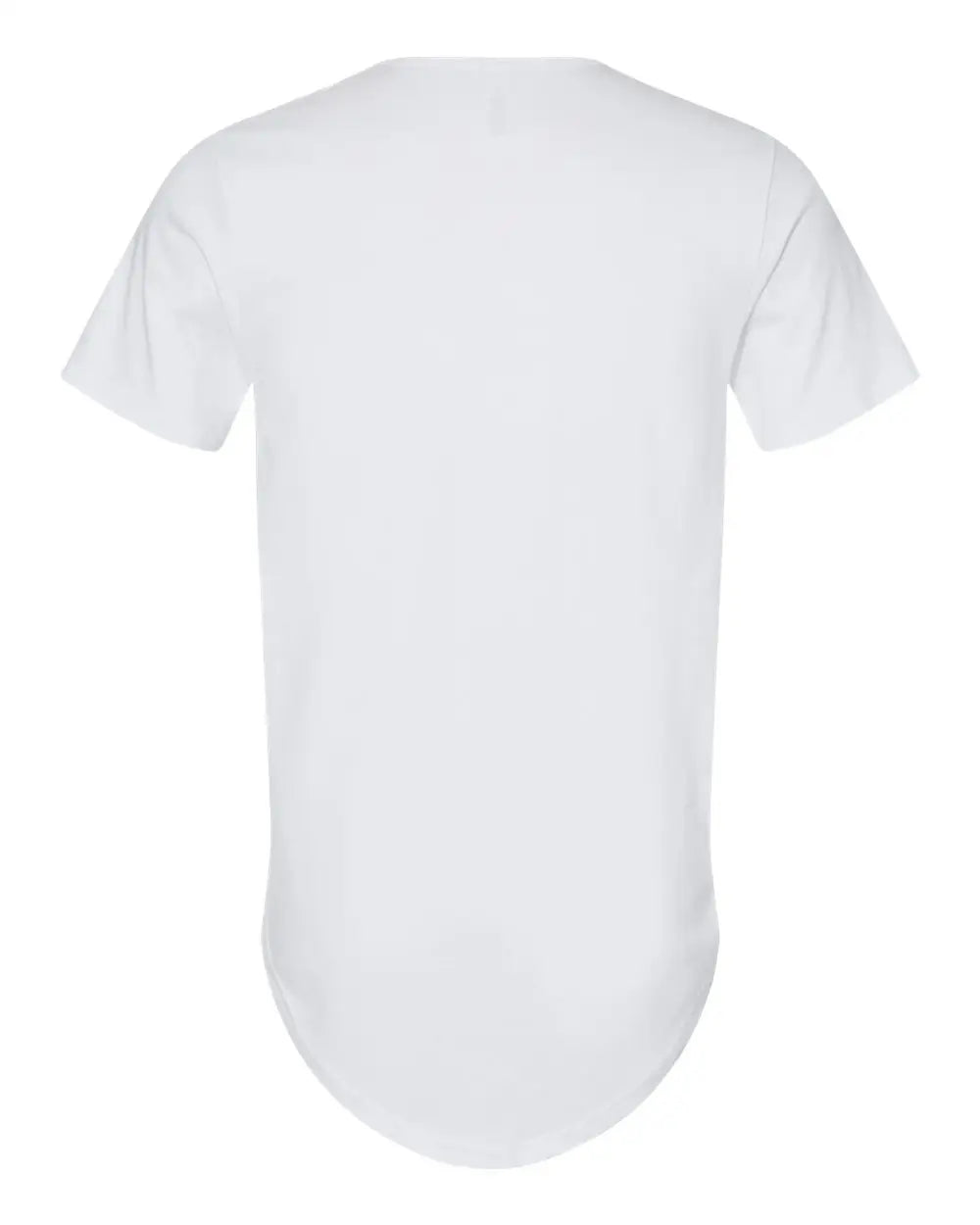 Bella + Canvas 3003c Jersey Curved Hem Tee - 3003 - White