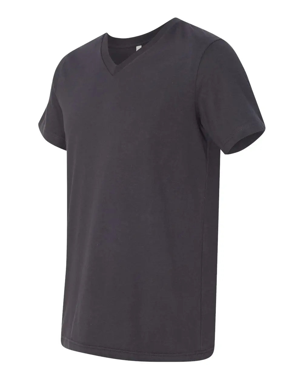 Bella + Canvas 3005 Jersey V-neck Tee - Dark Grey - Gray / Xs