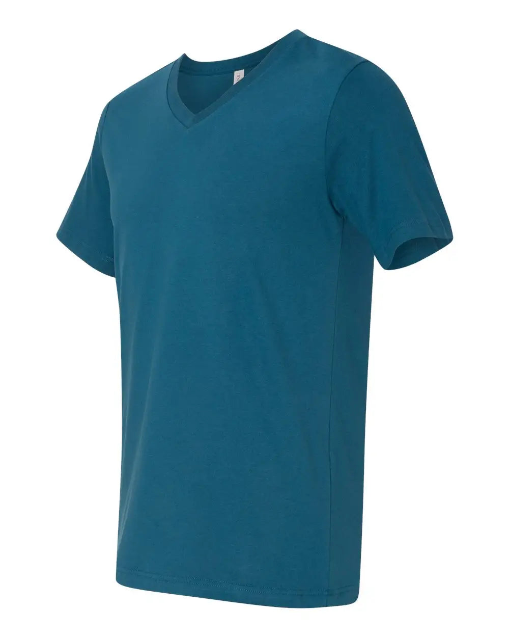 Bella + Canvas 3005 Jersey V-neck Tee - Deep Teal - Xs