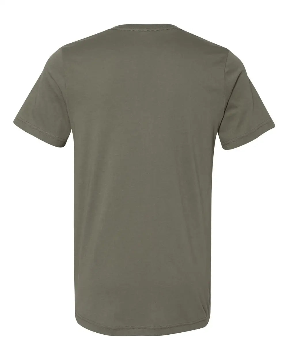 Bella + Canvas 3005 Jersey V-neck Tee - Military Green