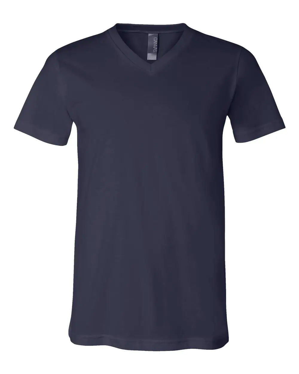 Bella + Canvas 3005 Jersey V-neck Tee - Navy