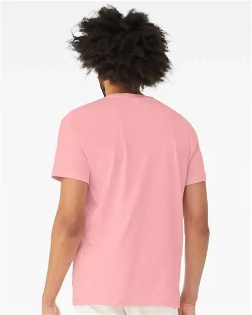 Bella + Canvas 3005 Jersey V-neck Tee - Pink