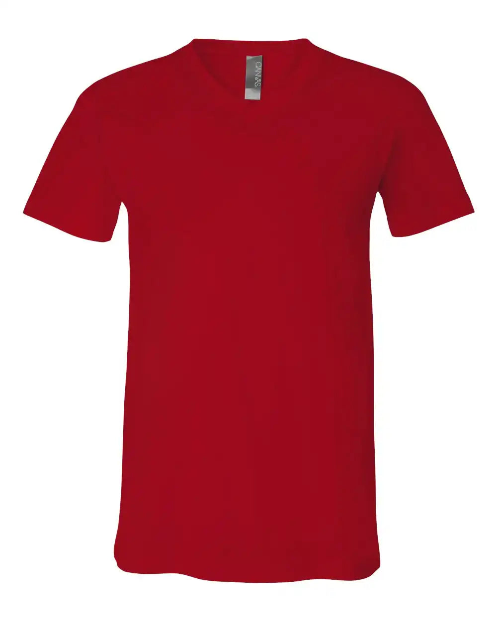 Bella + Canvas 3005 Jersey V-neck Tee - Red - Xs