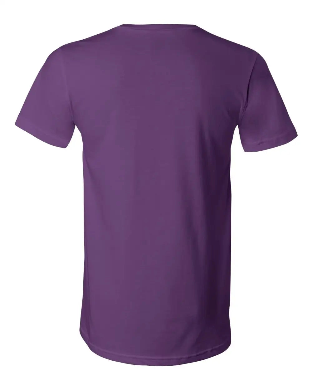 Bella + Canvas 3005 Jersey V-neck Tee - Team Purple