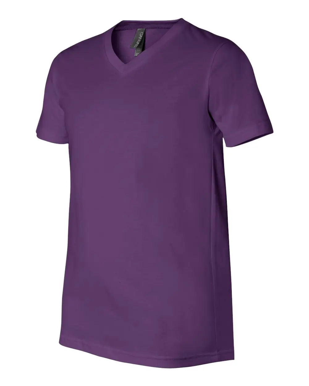 Bella + Canvas 3005 Jersey V-neck Tee - Team Purple - Xs