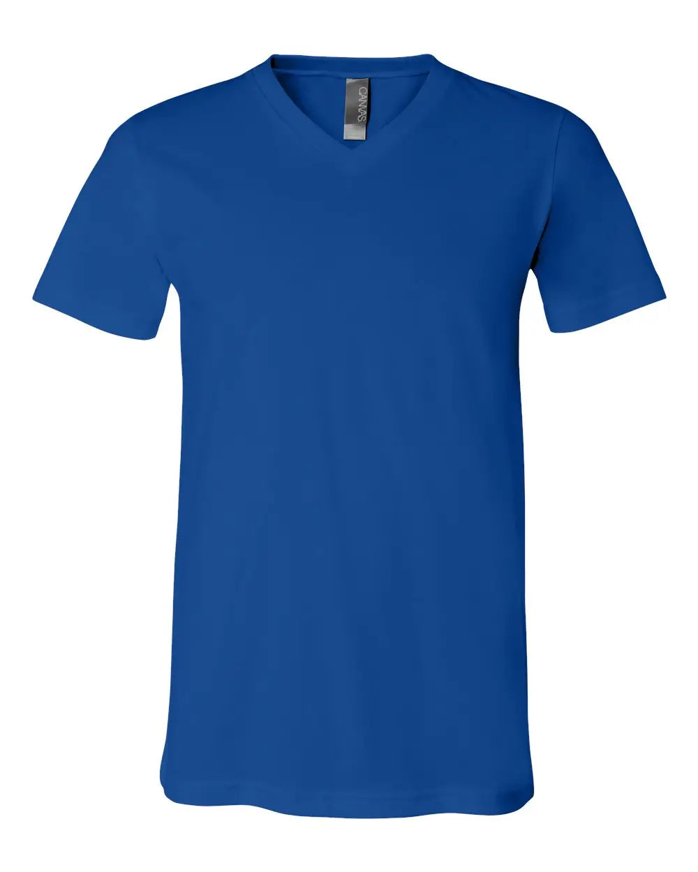 Bella + Canvas 3005 Jersey V-neck Tee - True Royal - Xs