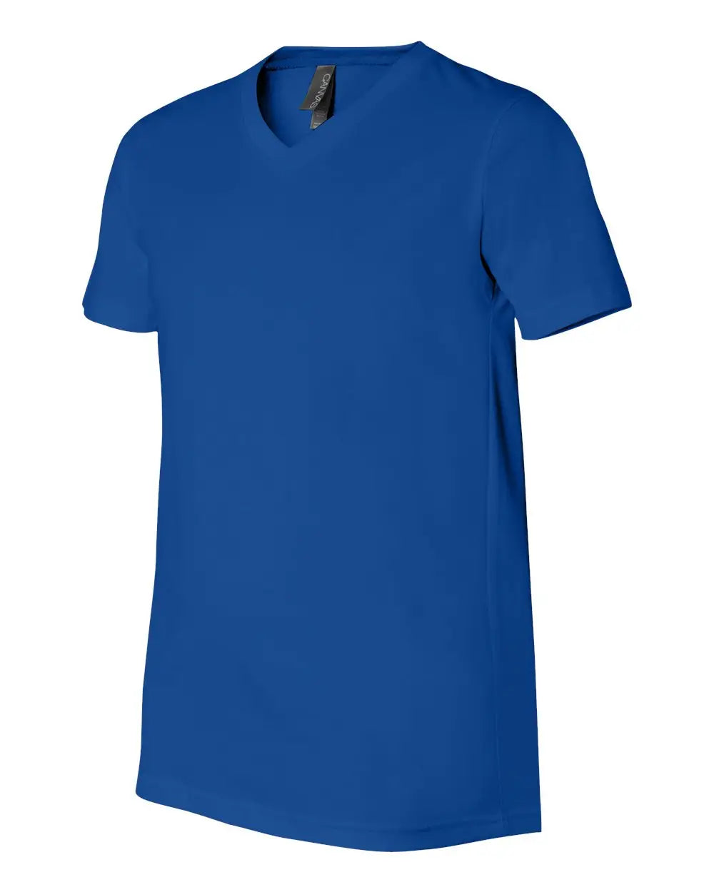 Bella + Canvas 3005 Jersey V-neck Tee - True Royal - Xs