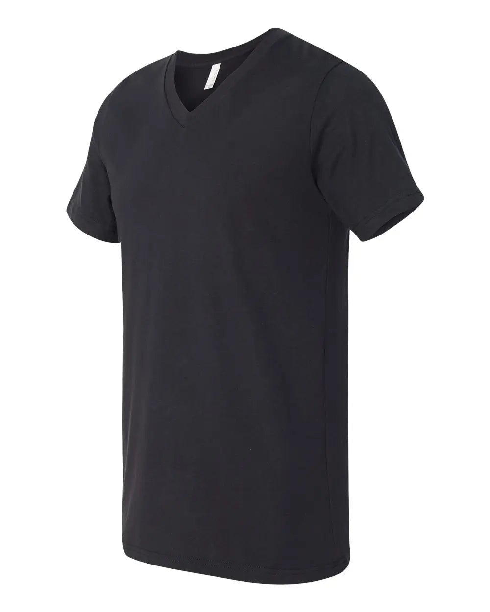Bella + Canvas 3005 Jersey V-neck Tee - Vintage Black