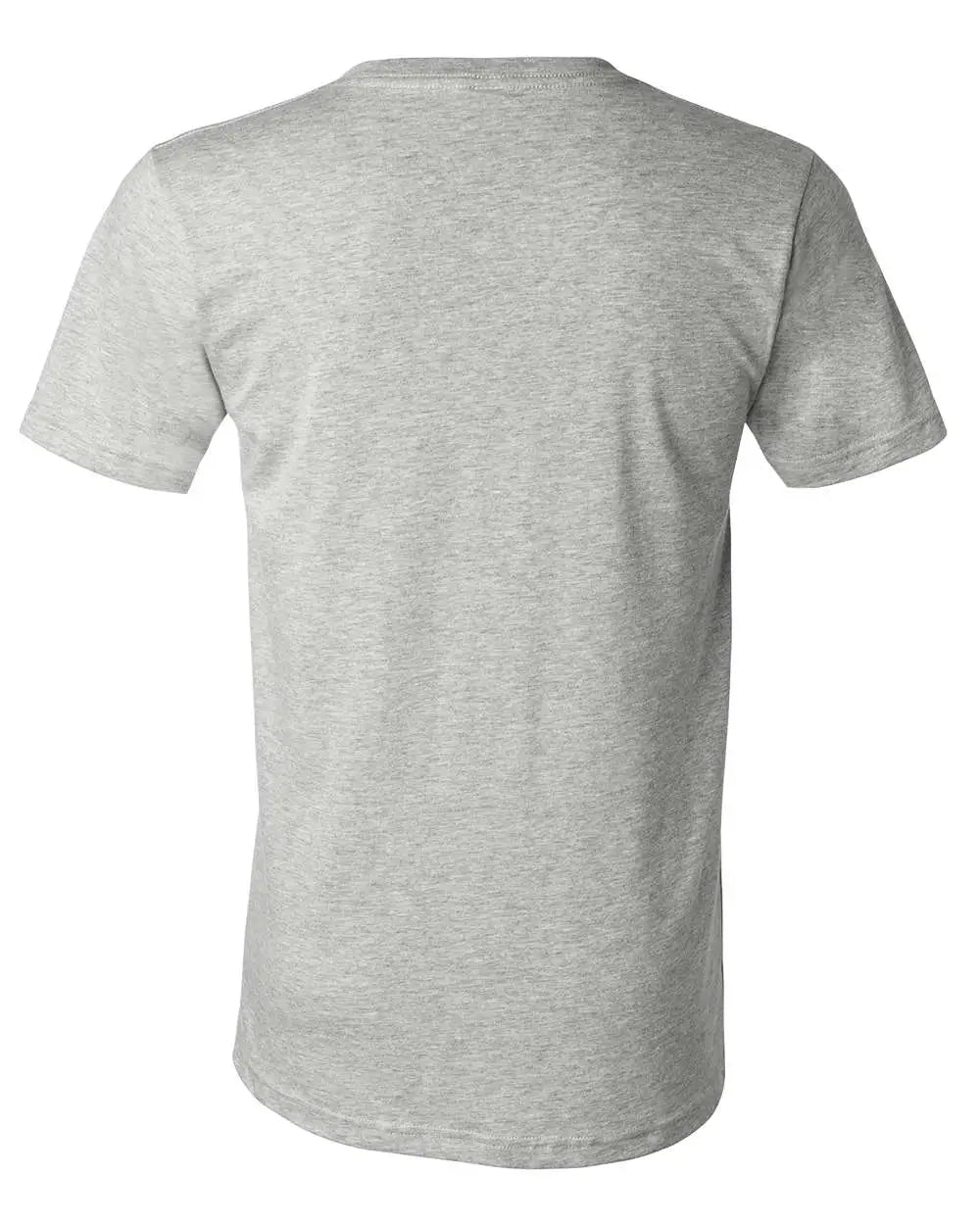 Bella + Canvas 3005cvc Heather Cvc V-neck Tee - Athletic - Light Gray / Xs