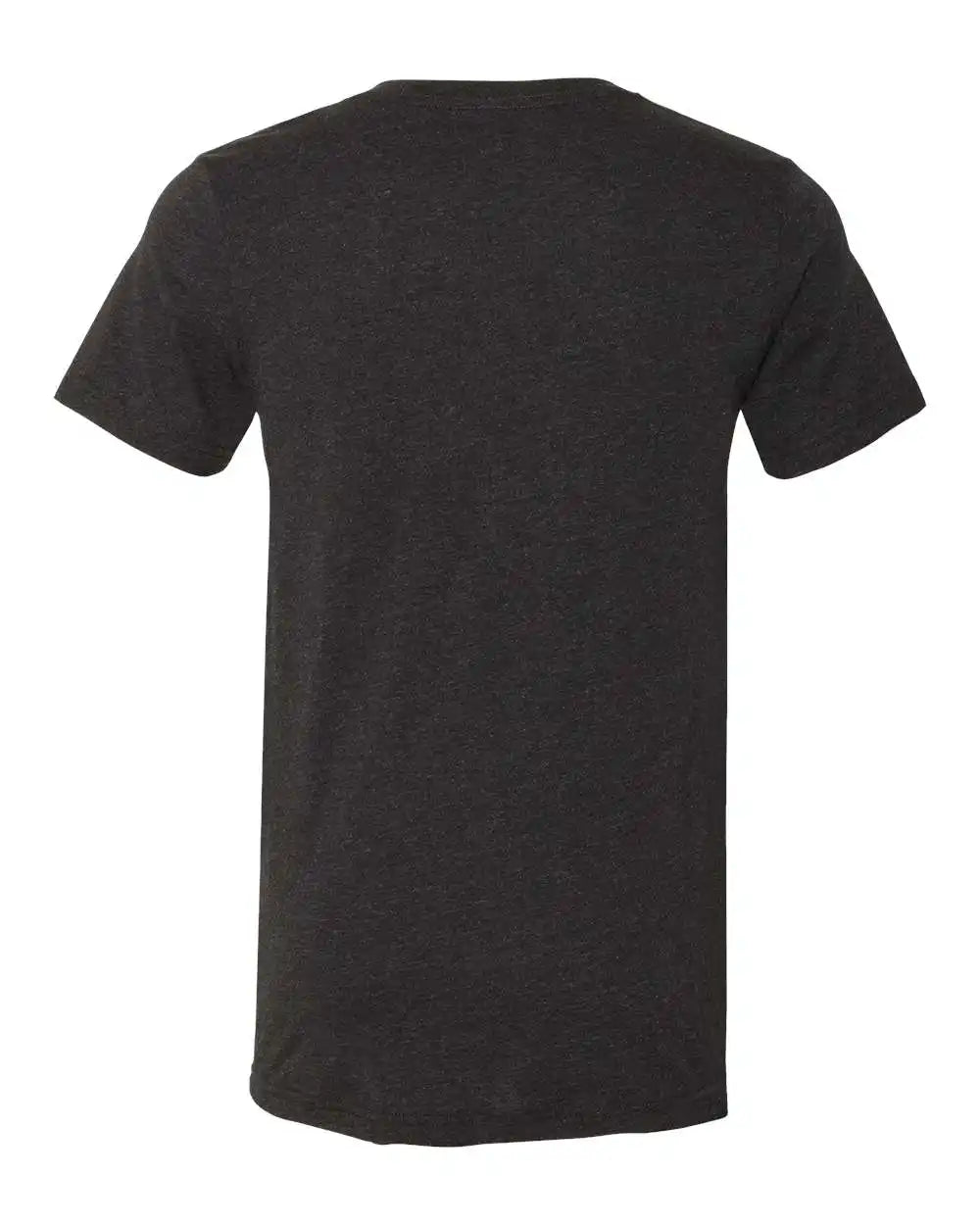 Bella + Canvas 3005cvc Heather Cvc V-neck Tee - Black - Xs