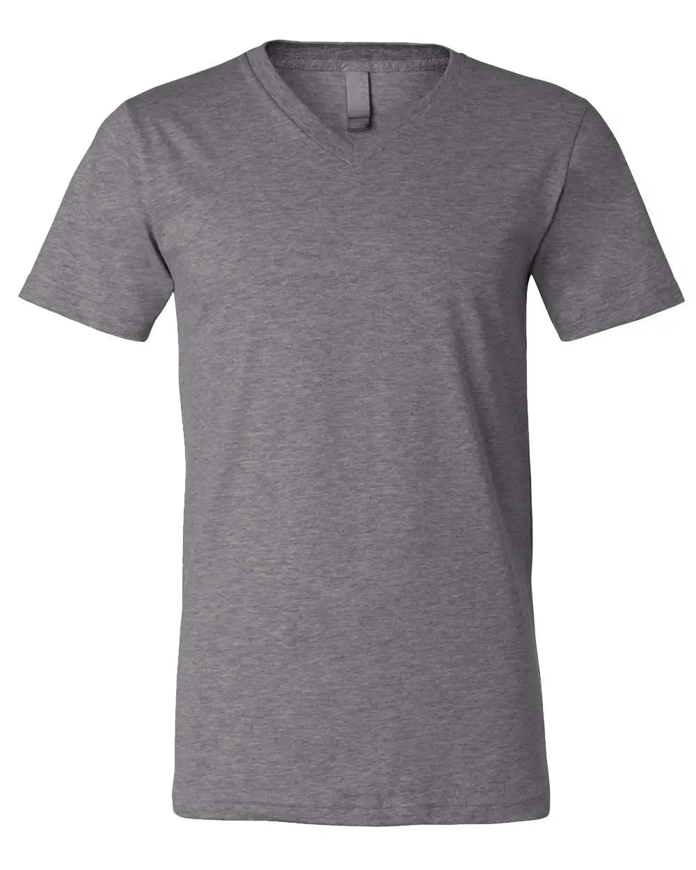 Bella + Canvas 3005cvc Heather Cvc V-neck Tee - Deep