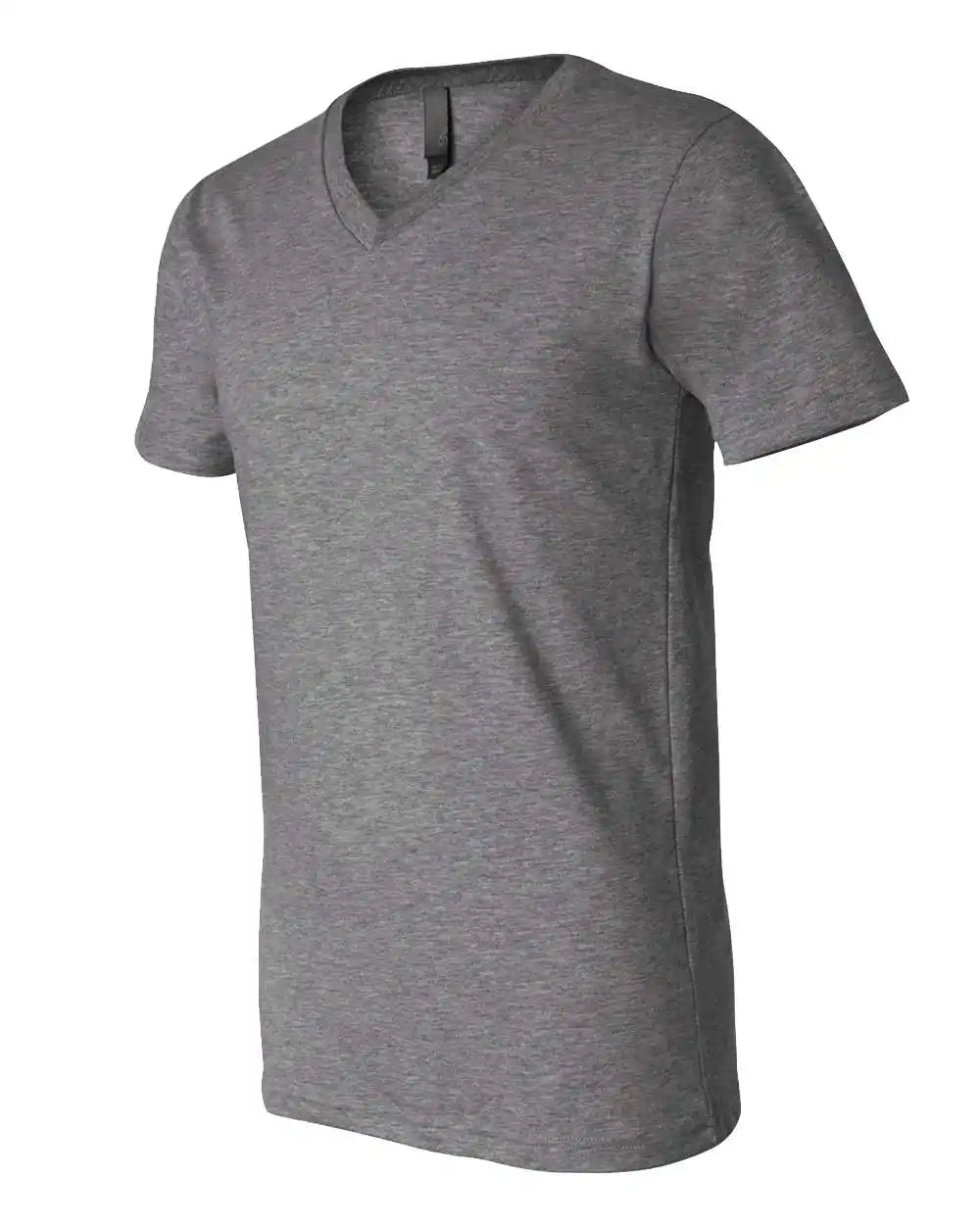 Bella + Canvas 3005cvc Heather Cvc V-neck Tee - Deep