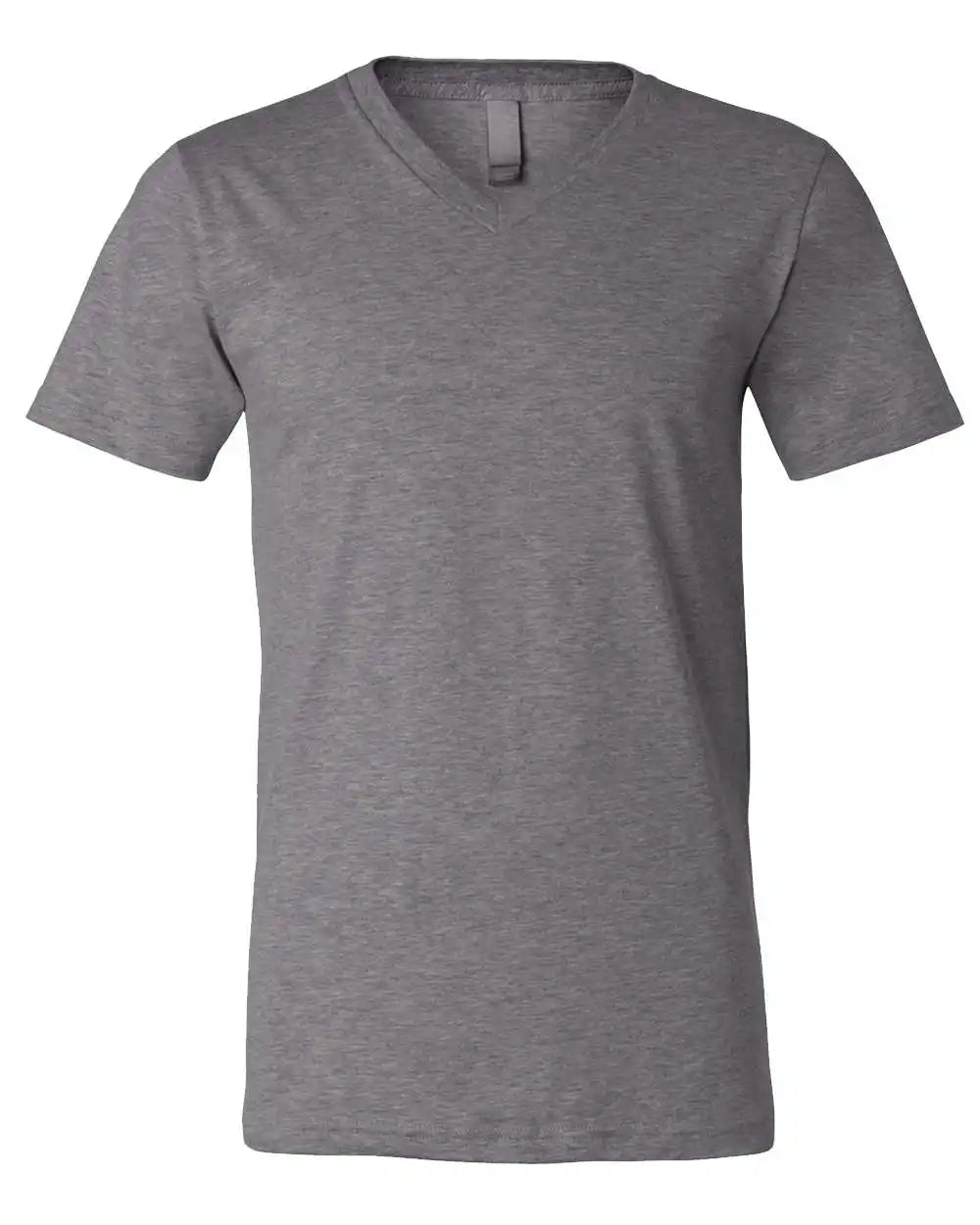 Bella + Canvas 3005cvc Heather Cvc V-neck Tee - Deep - Xs