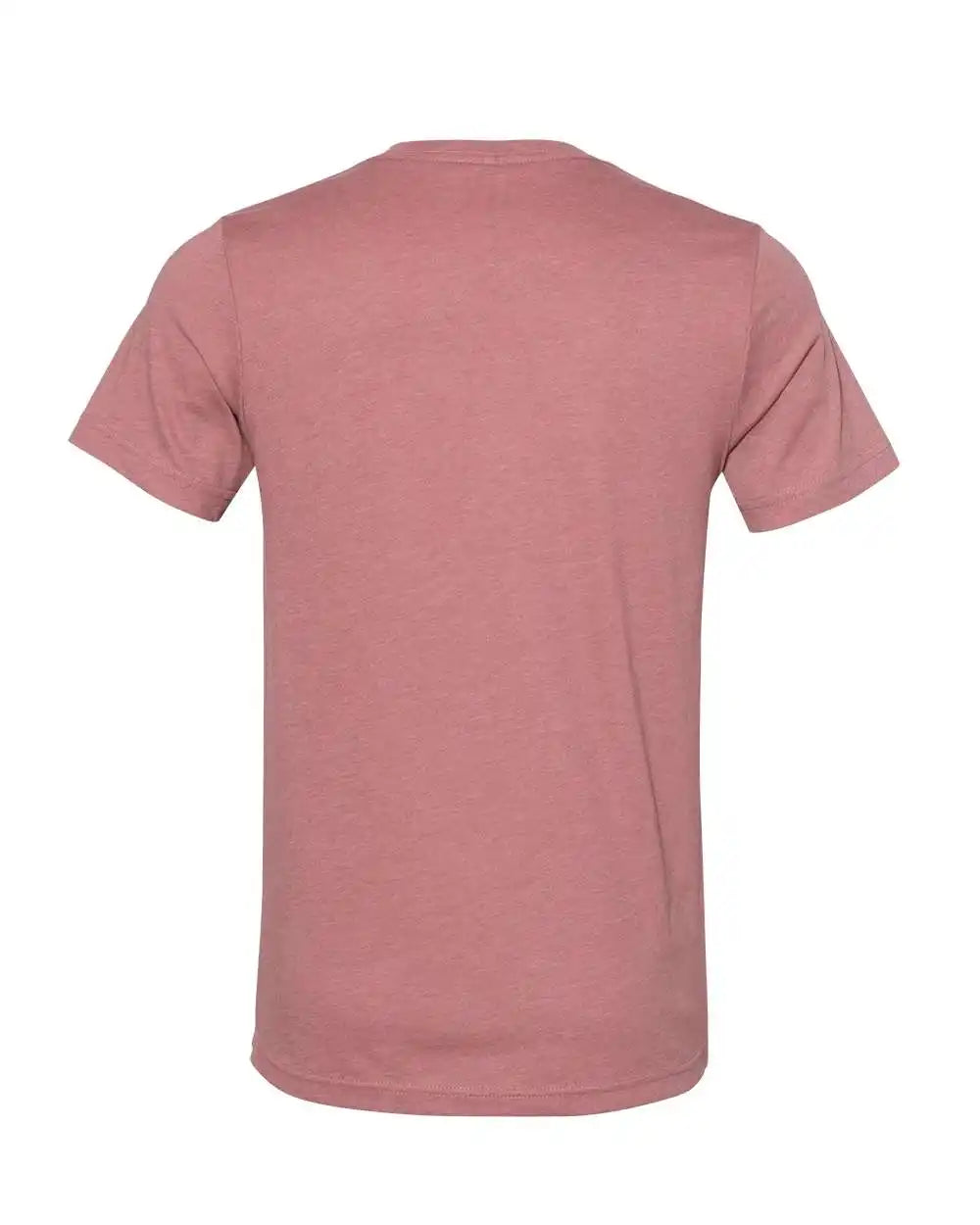 Bella + Canvas 3005cvc Heather Cvc V-neck Tee - Mauve - Xs