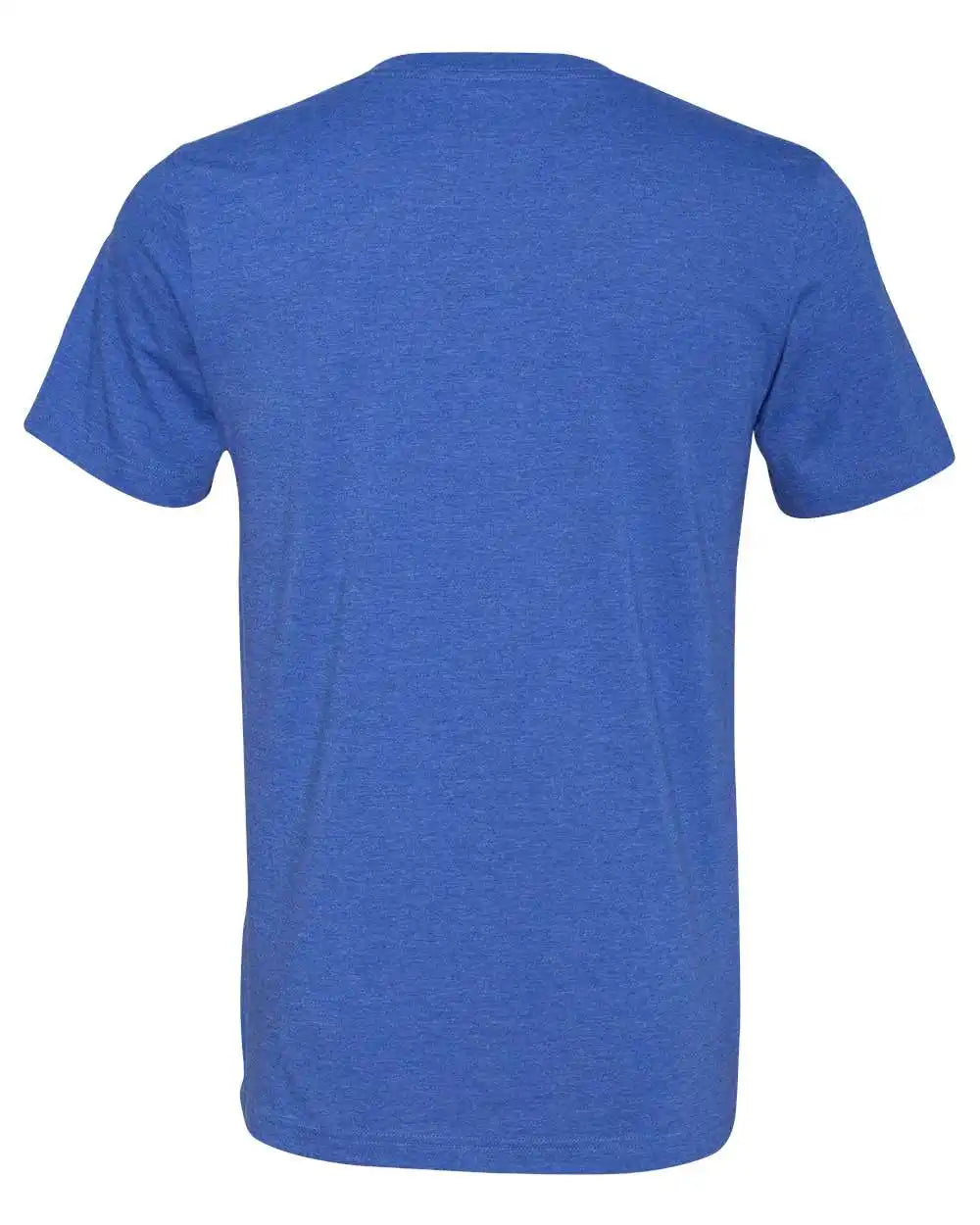 Bella + Canvas 3005cvc Heather Cvc V-neck Tee - True Royal - Xs