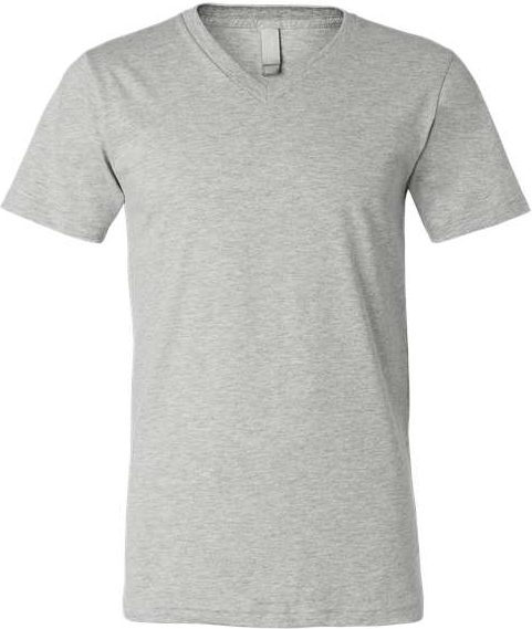 Bella + Canvas 3005cvc Unisex Heather Cvc V-neck Tee - Athletic