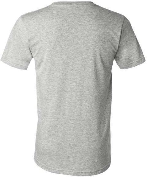 Bella + Canvas 3005cvc Unisex Heather Cvc V-neck Tee - Athletic