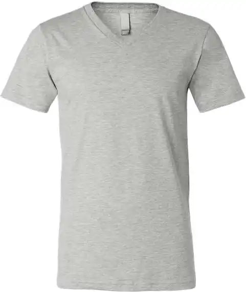 Bella + Canvas 3005cvc Unisex Heather Cvc V-neck Tee - Athletic