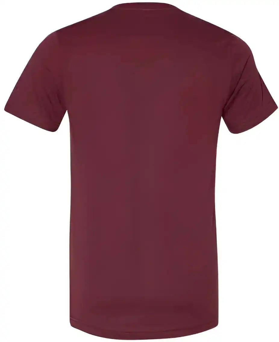 Bella + Canvas 3005cvc Unisex Heather Cvc v Neck Tee Cardinal