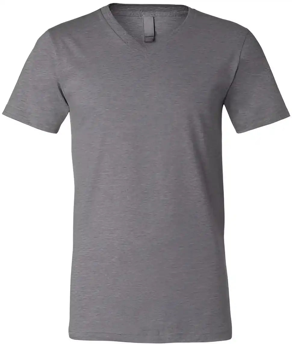 Bella + Canvas 3005cvc Unisex Heather Cvc v Neck Tee Deep