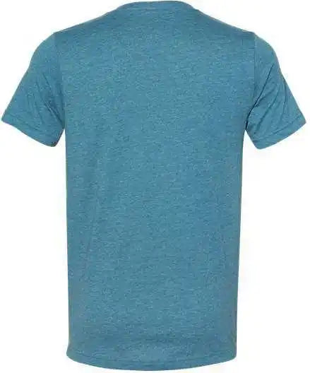 Bella + Canvas 3005cvc Unisex Heather Cvc v Neck Tee Deep Teal