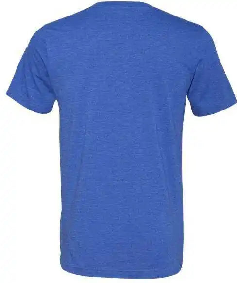 Bella + Canvas 3005cvc Unisex Heather Cvc V-neck Tee - True Royal
