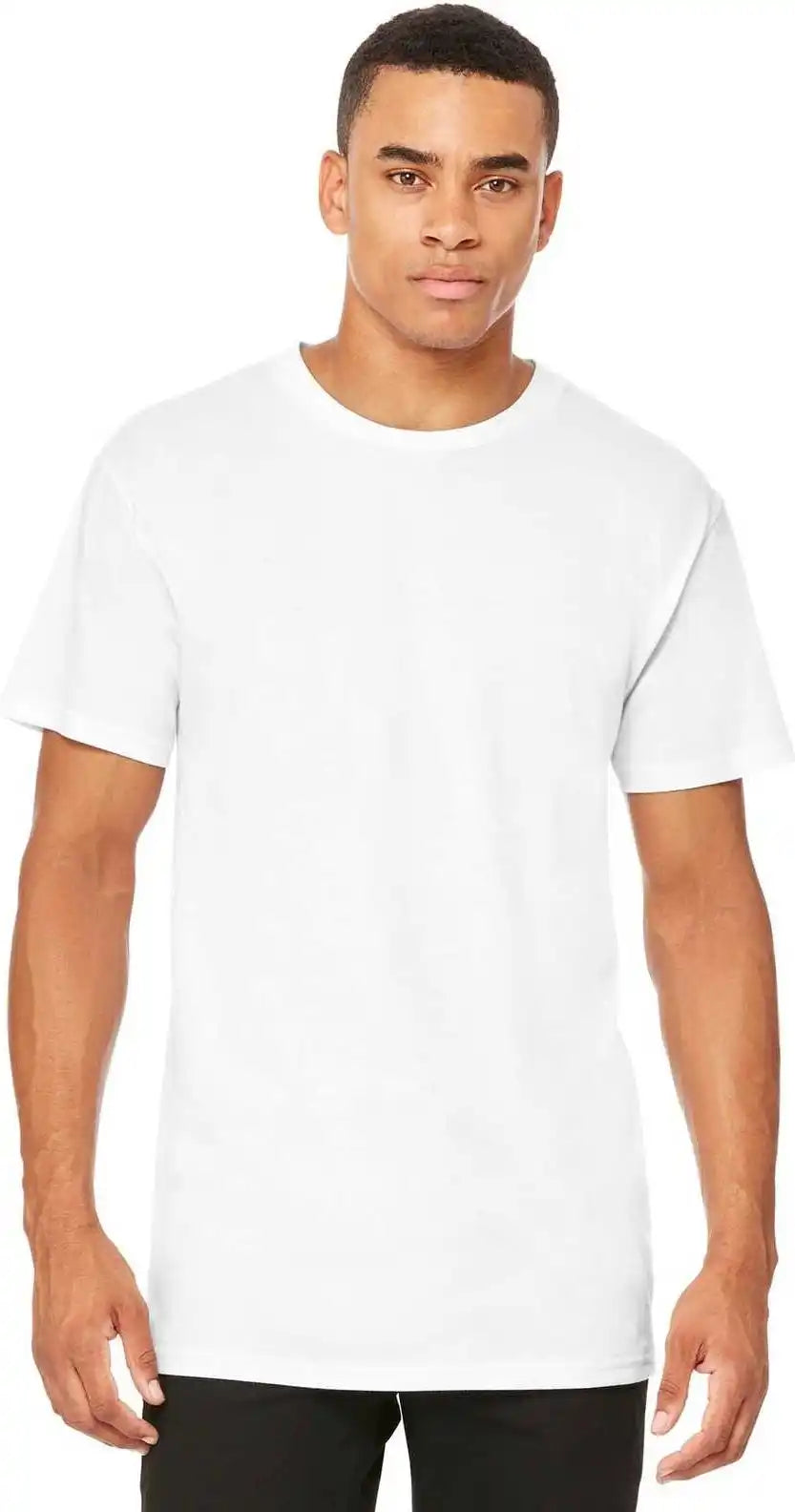 Bella + Canvas 3006 Men’s Long Body Urban Tee White