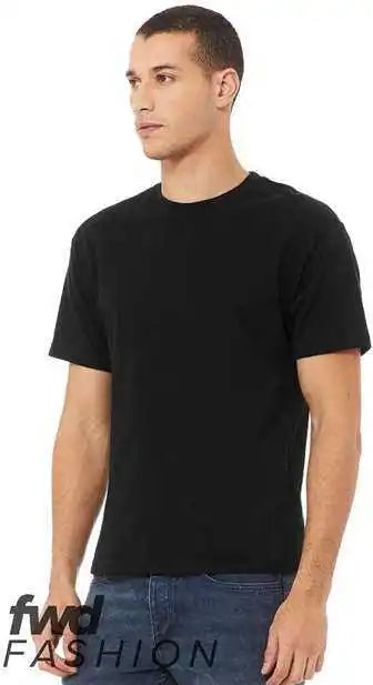 Bella + Canvas 3010 Fwd Fashion Heavyweight Street Tee Black