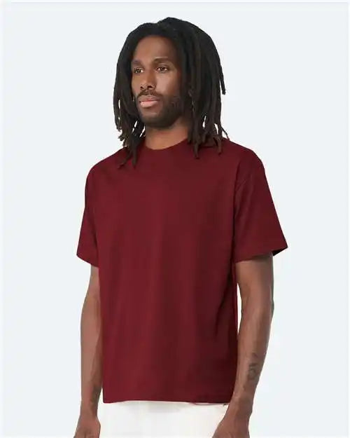 Bella + Canvas 3010 Fwd Fashion Heavyweight Street Tee Maroon